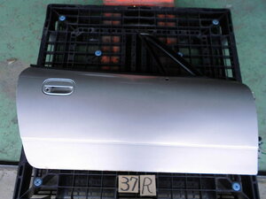 カプチーノ　EA11R純正　運転席側ドア（ガラス、レギュレーター付き）（ODE）３７