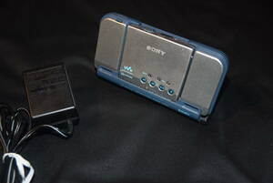 SONY MZ-E810SP MD Walkman ( blue ) / speaker system attaching 