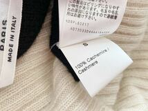 SONIA RYKIEL イタリア製カシミヤカーディガン カシミアカーディガン ニットジャケット ソニアリキエル cashmere100% 黒 白_画像9