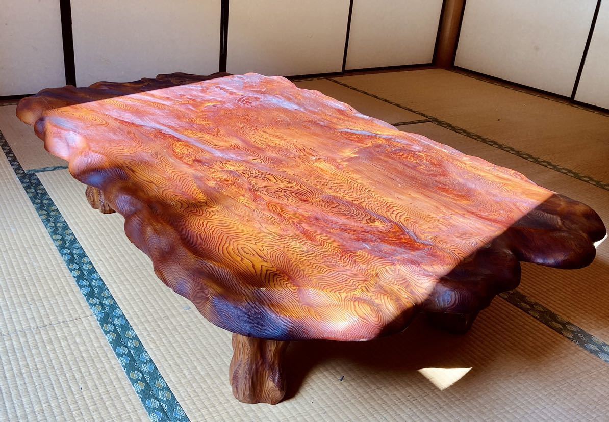 2023年最新】ヤフオク! -座卓 一枚板の中古品・新品・未使用品一覧