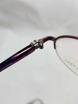 未使用 眼鏡 メガネフレーム PRIVATE LABEL チタン 金属フレーム ナイロール ハーフリム 男性 女性 メンズ レディース 49口17-135 G-6_画像7