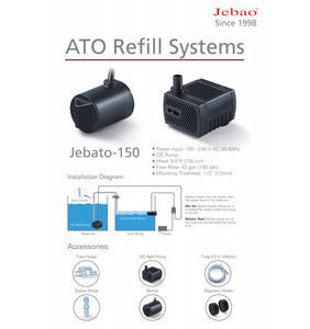 ★【2023年最新型】Jebao Jebato-150 CoralBox 簡単設置■光学式 自動給水システム　フルセット サンゴ オーバーフロー 全国使用可 送料込 