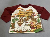 アンパンマン長袖Tシャツ80_画像1