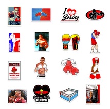 ボクシング　boxing　格闘技　グローブ　ボクサー　プロボクシング　格闘スポーツ　拳闘　シール　ステッカー50枚JQ_画像3