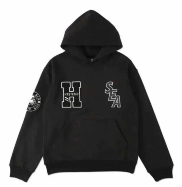 ヒステリックグラマー WIND AND SEA 21AW HOODY パーカー 限定コラボレーションモデル 