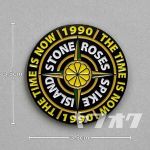 The Stone Roses ストーンローゼズ SPIKE ISLAND ピンバッジ マッドチェスター 伝説 コンサート イギリス イアンブラウン【836】