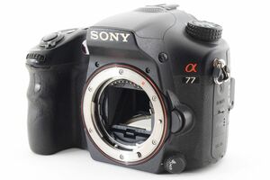 [Rank:J] SONY α77 SLT-A77V Body SLR Digital Camera ボディ デジタル一眼レフ カメラ / ソニー α Mount 通電のみ可 ※ジャンク #6007