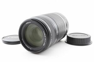 [Rank:AB] Canon ZOOM LENS EF-S 55-250mm F4-5.6 IS 手ブレ補正 望遠 ズームレンズ / キヤノン EFマウント APS-C 完動美品 #3817