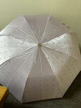 【美品】ジバンシーGIVENCHY 折り畳み傘 日傘 柄 Gロゴ紫 パープル_画像5