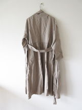 未使用 nest Robe / ネストローブ 01173-2012 リネンローブコート F NATURAL / レディース 羽織り ロングカーディガン_画像2