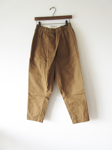 美品 ORDINARY FITS / オーディナリーフィッツ TWIST PANTS 0 BROWN / レディース ツイストパンツ