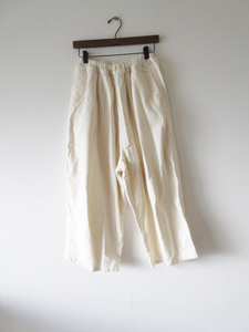 ORDINARY FITS / オーディナリーフィッツ BALL PANTS 00 IVORY / レディース ボールパンツ イージーパンツ