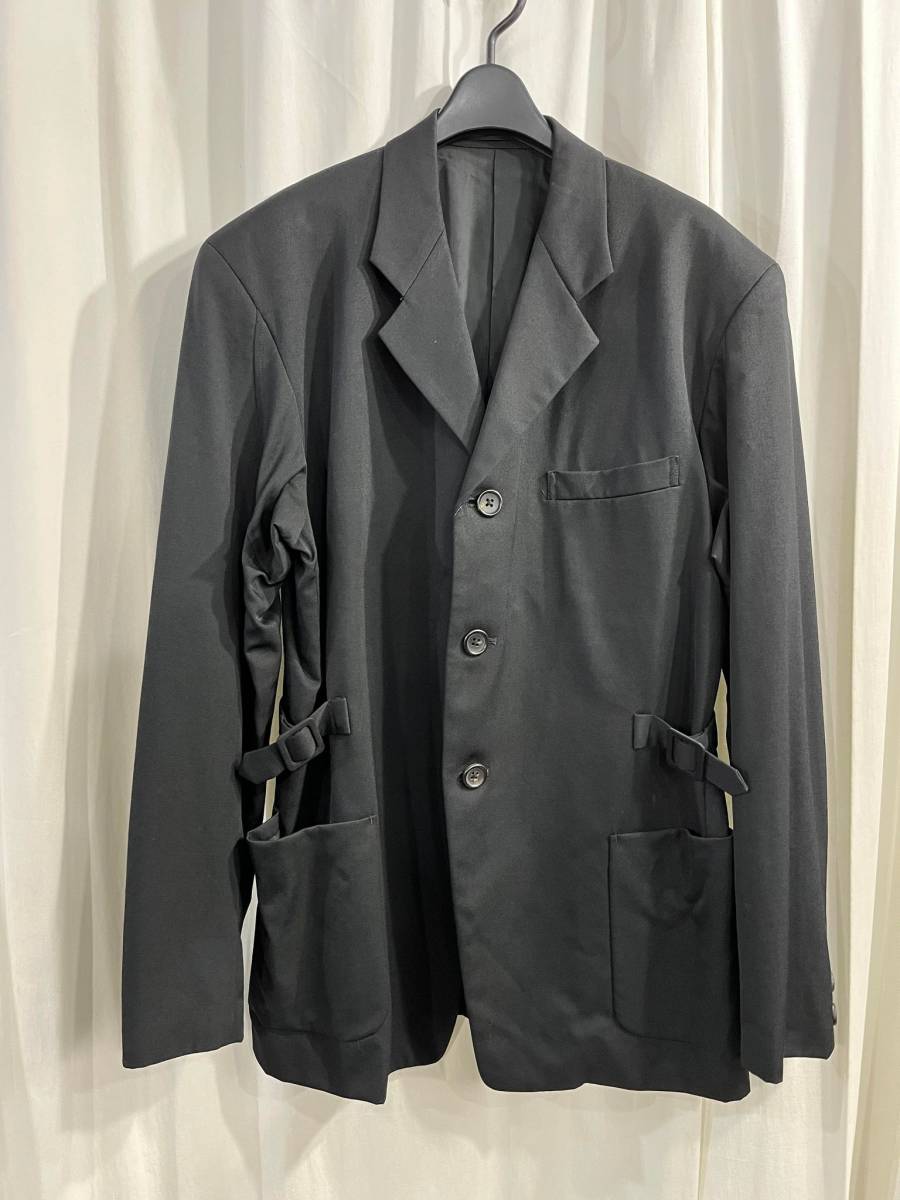 yohji yamamoto H-右前垂らし布Pギャバ HD-P59-100 size2 商品细节