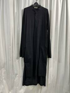 2014ss yohji yamamoto pour homme long cut and sewn One-piece (HG-T75-075)