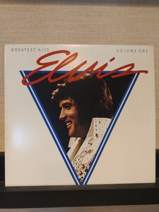 エルビスプレスリー レコード LP ELVIS PRESLEY Elvis Greatest Hits Volume One /歌詞カード有