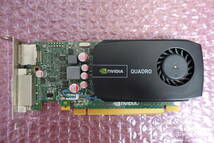 ★☆★NVIDIA Quadro 600 PCI-Express ロープロファイル DVI/DP （中古）★☆★_画像1