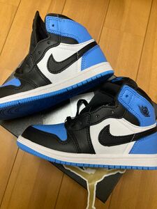 Nike TD Air Jordan 1 Retro High OG University Blue UNC Toe 16