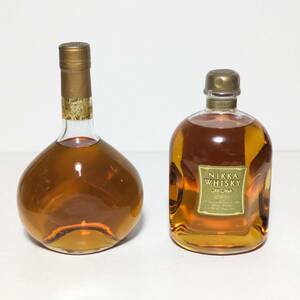 1円〜/古酒/未開栓 1970年代・日本橋表記SUPER NIKKA WHISKY/スーパーニッカウイスキー 特級 760ml 43% /オールモルト 750ml 43%/2本セット