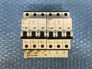 [KW1255] Siemens 5SY43MCBC6 5SY4306-7 ブレーカー 配線用遮断器 動作保証