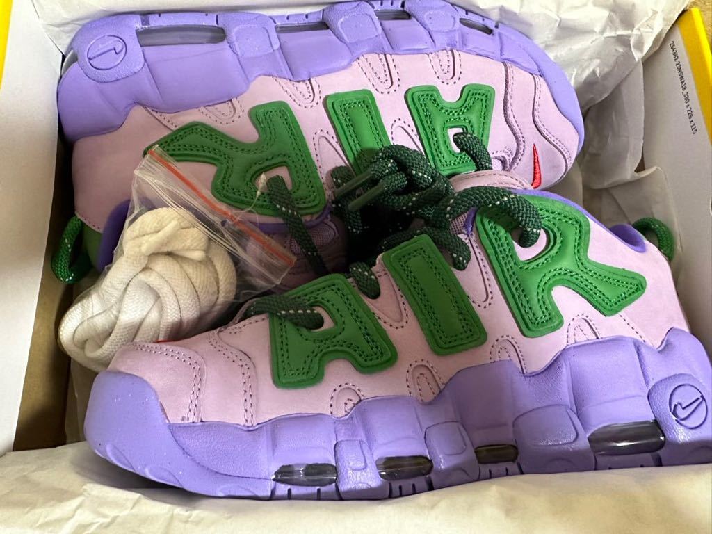 AMBUSH Nike Air More Uptempo Low Lilac and Apple Green  5cm アン