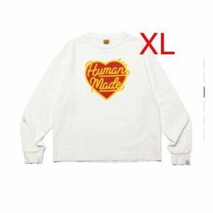 【新品】XL HUMAN MADE Graphic L/S T-Shirt #4 White ヒューマンメイド グラフィック L/S Tシャツ ホワイト ロンT