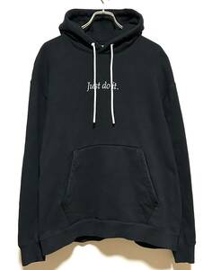 NIKE NSW JDI HOODIE PO FLC HVY（XL） 黒 ナイキ スウェット パーカー プルオーバー ヘビーウェイト フリース フーディー 裏起毛 厚手