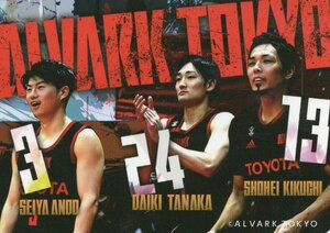 Bリーグ アルバルク東京 ソフトバンク立川南 presents アルバルク東京トレカ (2019.4.10会場配布)④