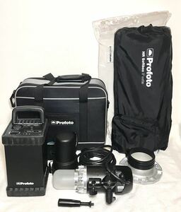 PROFOTO Pro photo ProBallast 200/400 ballast ProDaylight 400 Air HR Softbox 3' Octa continuous light case attaching daylight operation verification settled 