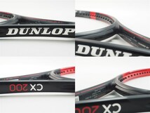 中古 テニスラケット ダンロップ シーエックス 200 2019年モデル (G2)DUNLOP CX 200 2019_画像4