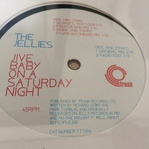 12’ The Jellies-Jive Baby On A Saturday Night/未開封