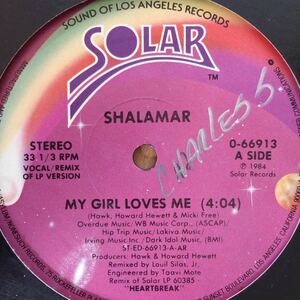 12’ Shalamar-My Girl Loves Me