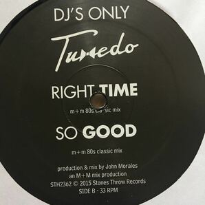 12’ TUXEDO-Watch the dance/Right Timeの画像3