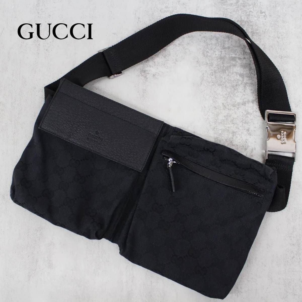 ヤフオク! -「gucci グッチ ggキャンバス ウエストバッグ」の落札相場
