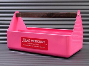 【MERCURY・マーキュリー】※《ハンディツールボックス／ピンク》　(品番ME048516)　工具入れ　スパイスラック　アメリカン