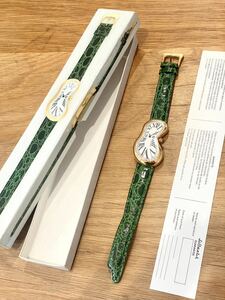 美品 良品 Softwatch ソフトウォッチ 記憶の固執 柔らかい時計 溶ける時計 Salvador Dali サルバトール・ダリ 腕時計 クォーツ