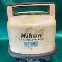 Nikon エレクトロニック レーザーレベル AL-50 1044-N ニコン トリンブル SPECTRA レザー受光器 レシーバー HL450 Laserometer U.S.A._画像3