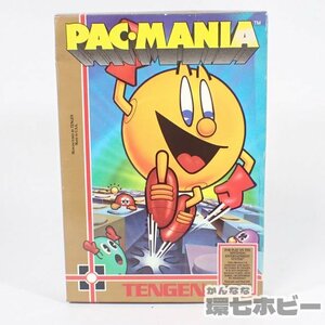 1Kr7◆中身美品 NES TENGEN パックマニア パックマン 北米版 海外版 ソフト 箱説・ハガキ有/ファミコン PAC MANIA 送:-/60