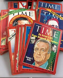 including postage [TIME magazine 1971 year total 37 pcs. | Vintage | rare ]