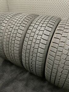 225/55R17 DUNLOP/WINTER MAXX WM01 18年製 スタッドレス 4本 ダンロップ ウィンターマックス (14-B574)