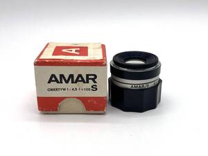 ほぼ新品の M42 AMAR /S 4,5/105 引き伸ばし用レンズ#2329B