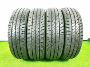 ダンロップ ENASAVE EC204 ★155/65R13 73S★8-8.5分山 2021年 4本 中古 ノーマル 【宮城発 送料無料】MYG-A10506