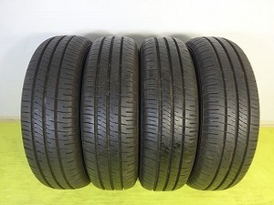 ダンロップ ENASAVE EC204 175/70R13 82S★9分山 2023年 4本 ノーマル 夏【送料無料】AOM-K1057【青森発】