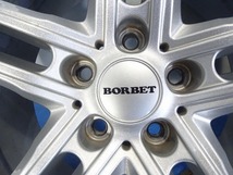 ★BORBET★225/55R17 17x8J +30 5穴 120 未使用タイヤホイール 4本 ノーマル【福島発 送料無料】FUK-D12122★夏 BMW_画像6