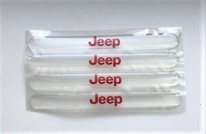  limited amount 4 pieces set Jeep door mirror, door etc. scratch prevention protection clear seal thickness approximately 2mm