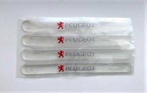  limited amount 4 pieces set PEUGEOT door mirror, door etc. scratch prevention protection clear seal thickness approximately 2mm