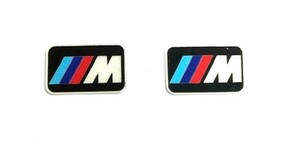 数量限定セール品　 /// M BMW Motorsport　　黒系■ロゴ　２セット　　ステッカー