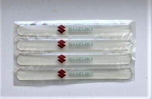  limited amount 4 pieces set SUZUKI door mirror, door etc. scratch prevention protection clear seal thickness approximately 2mm