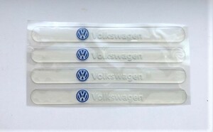  limited amount 4 pieces set Volkswagen door mirror, door etc. scratch prevention protection clear seal thickness approximately 2mm