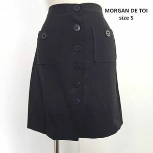 MORGAN DE TOI モルガンドゥトワ　黒スカート　size 36