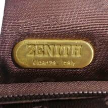 即決★ZENITH★オールレザーショルダーバッグ ゼニス メンズ レディース 茶 キャメル 肩掛けカバン 斜め掛け_画像10